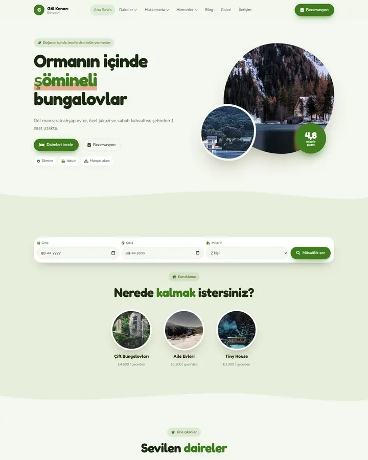 Tema 08 – Doğa tasarım önizlemesi