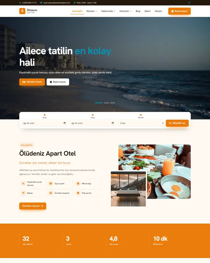 Tema 09 – Resort tasarım önizlemesi