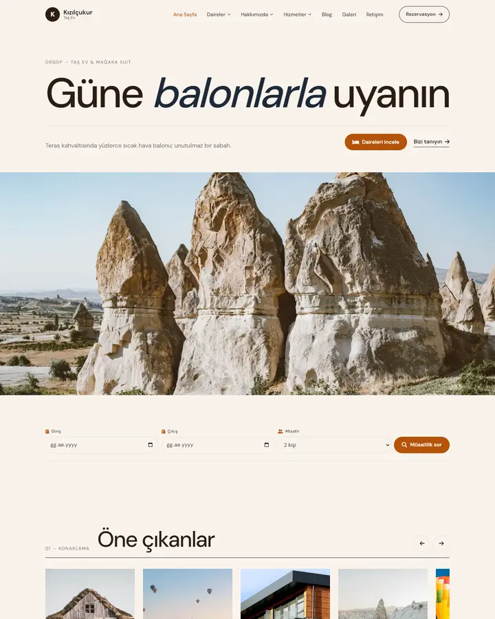 Tema 16 – Minimal tasarım önizlemesi