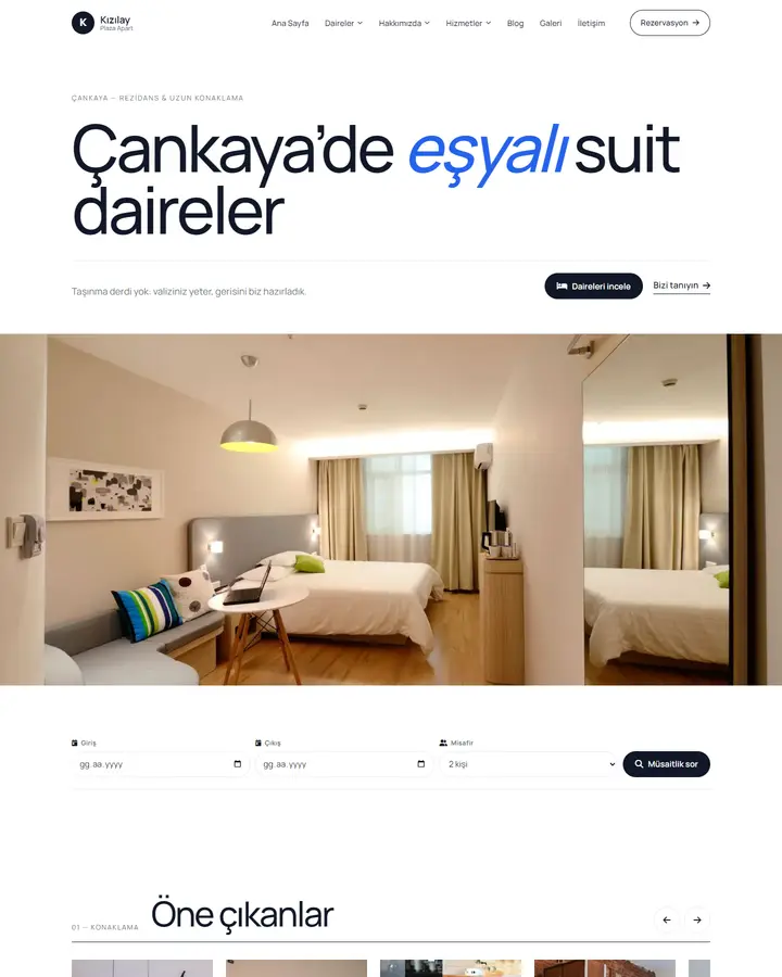 Tema 26 – Minimal tasarım önizlemesi
