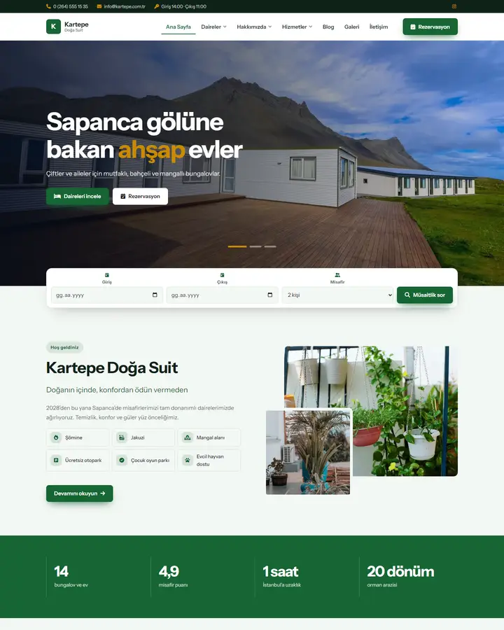 Tema 29 – Resort tasarım önizlemesi